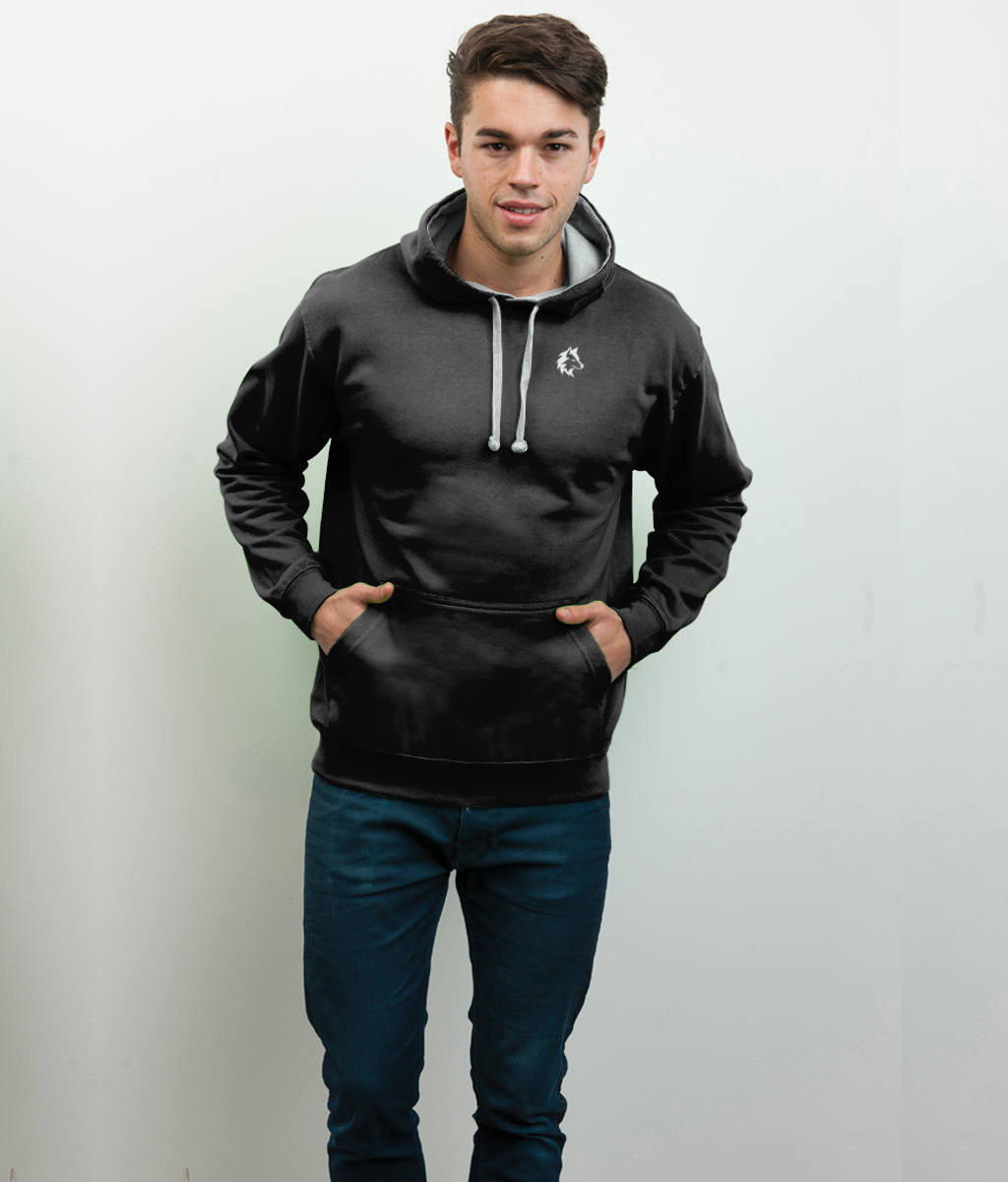 Contrast Hoodie