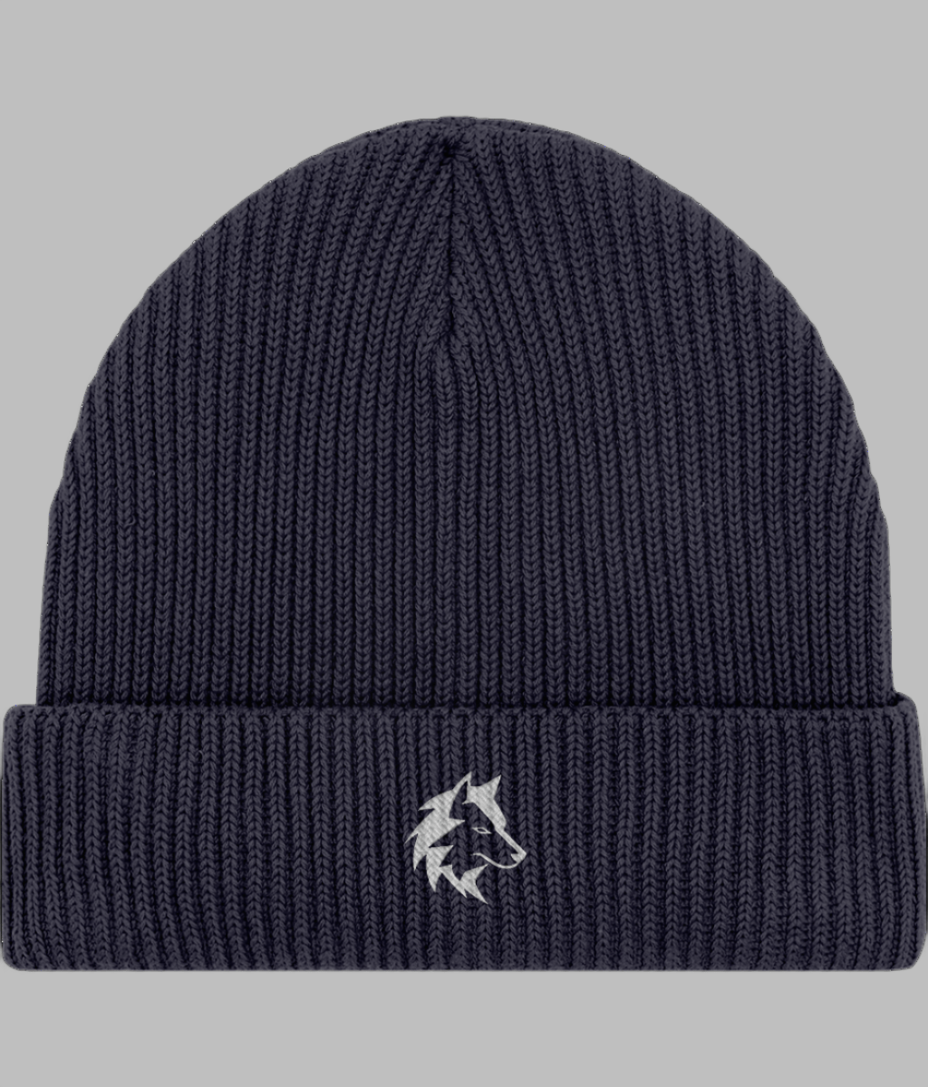 Fisherman Beanie | Embroidered Wolf original (1) Wolf Athletic